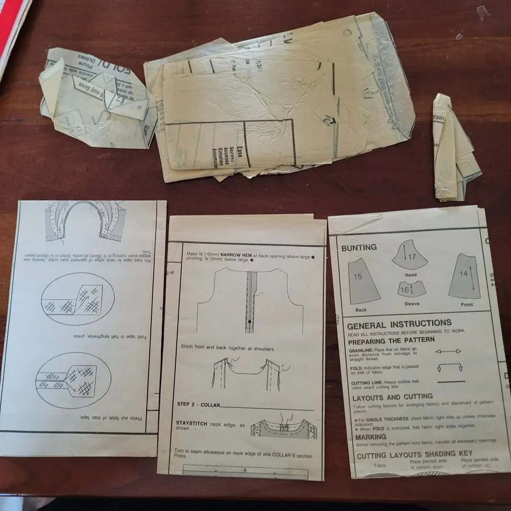6981 Vintage Cabbage Patch Sewing Pattern Clothes Butterick
